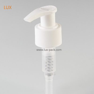 Leak-Proof Long Nozzle Stainless Steel Shell Plastic Lotion Pump and Dispenser