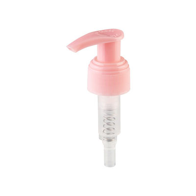 304 Spring Plastic Lotion Pump with Smooth Matt Closure and Inside Outside Spring for Cosmetic Dispenser