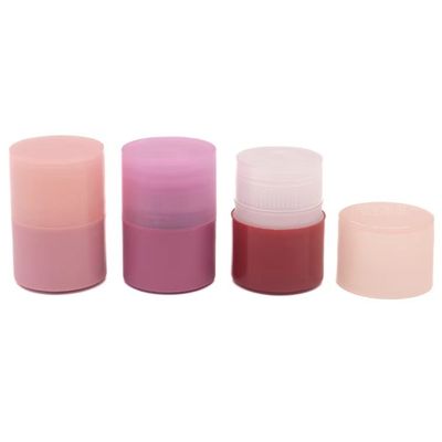 Wholesale 15g Plastic Cylinder Lip Gloss Tube for Lip Mask with Custom Printing