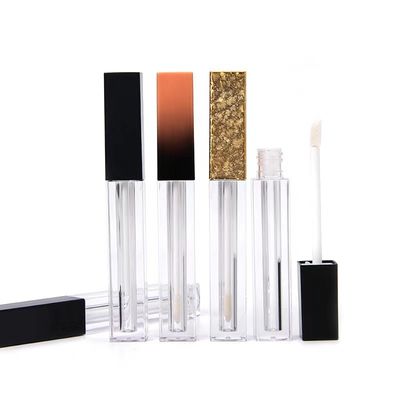 Customized 2.5ml Square Empty Lip Gloss Tube for Lip Care Cosmetic Container