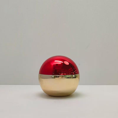 Pote de creme de plástico redondo de duas camadas 5g/25g/50g/80g para produtos de cuidados com a pele e beleza