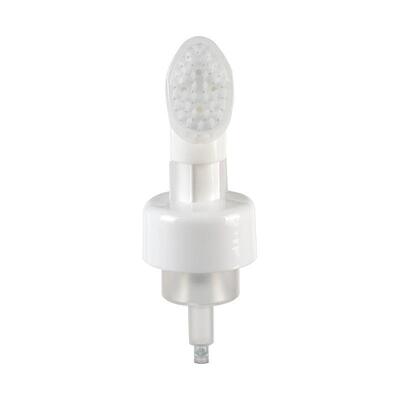 Dispensador de bomba de espuma recarregável de 42 mm com impressão em serigrafia e escova de silicone para cuidados com a pele