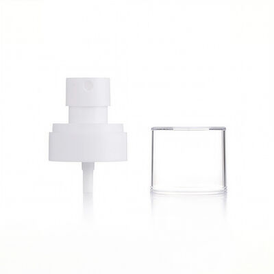 Borrifador de névoa fina transparente à prova de vazamentos com superfície canelada para fixação de maquiagem