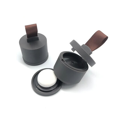 Atacado 4G Plástico ABS Pó Estojo com Espelho e Esponja para Pó de Destaque/Corretivo