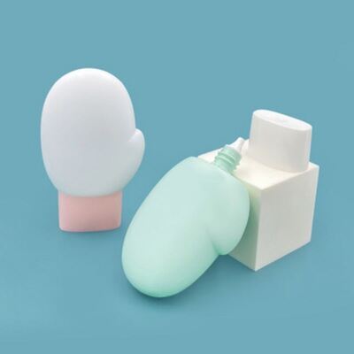 Frasco de protetor solar em forma de dedo de 60/100ML para proteção solar, portátil para atividades ao ar livre na praia