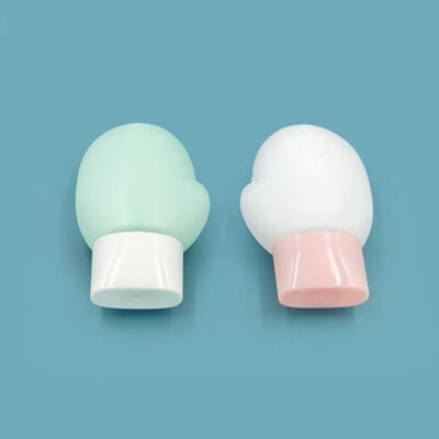 Frasco de protetor solar em forma de dedo de 60/100ML para proteção solar, portátil para atividades ao ar livre na praia