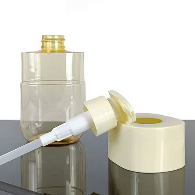 Frasco de loção PET de 300ml com alta resistência ao impacto e aprovado pela FDA para uso cosmético