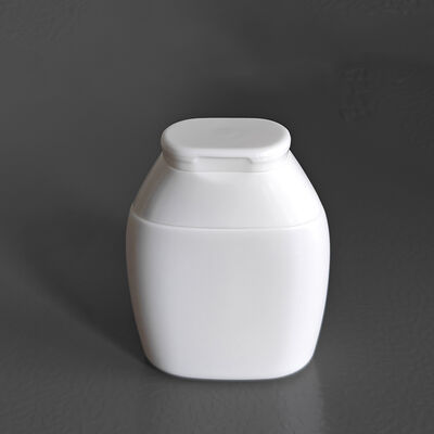 40/60ML Garrafa de HDPE recarregável com tampa de flip para uso cosmético e creme solar