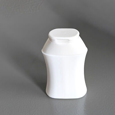 40/60ML Garrafa de HDPE recarregável com tampa de flip para uso cosmético e creme solar