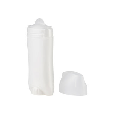 Atacado 45g 75g Design Twist-up de PP de Grau Alimentício Tubo Vazio para Desodorante