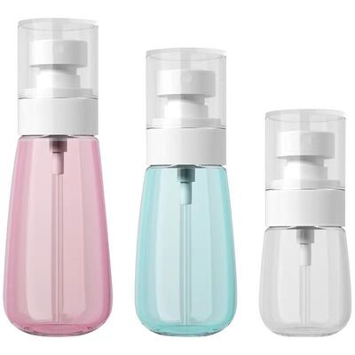 30/60/100ML Dispensador de cosméticos recarregáveis Premium PET Mist Spray Bottle Lotion Conditioner Desinfetante para as mãos