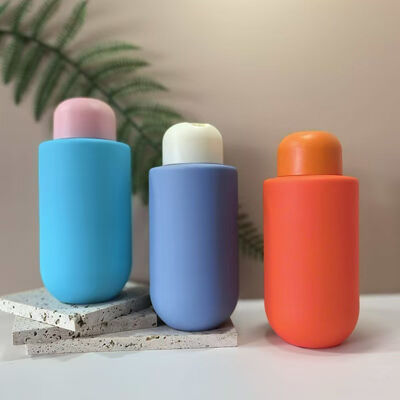 60/100/150/200/250/300/350/400ML Disc Top Cap HDPE Bottle Conditioner Lotion Cuidado da Pele