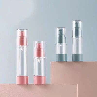 Frasco Airless com Bomba à Prova de Vazamentos e Decorações Personalizáveis para Embalagens Cosméticas