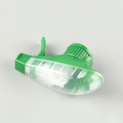 Design de parede dupla Pulverizador de gatilho à mão totalmente de plástico resistente a produtos químicos para limpeza e testes químicos