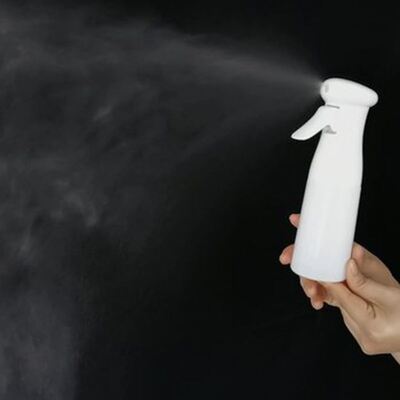Frasco Pulverizador Contínuo PET de 200ml-500ml com Tecnologia de Névoa, Certificado REACH, Cores Personalizadas