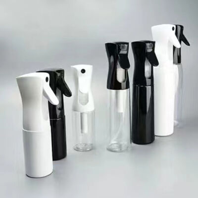 Frasco Pulverizador Contínuo PET de 200ml-500ml com Tecnologia de Névoa, Certificado REACH, Cores Personalizadas