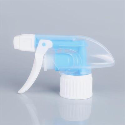 Pulverizador com gatilho de mão totalmente de plástico 28/410 com design ergonômico para limpeza doméstica
