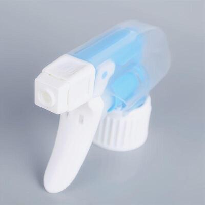 Pulverizador com gatilho de mão totalmente de plástico 28/410 com design ergonômico para limpeza doméstica
