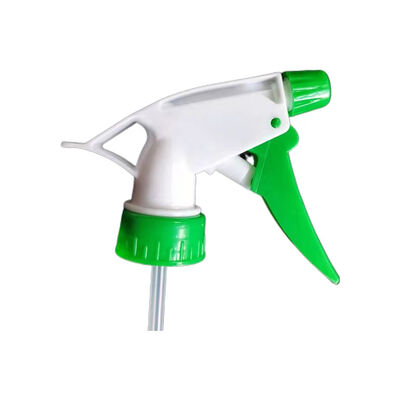 Frigorífico de gatilho de plástico 28/410 a retalho com modo de pulverização ajustável e design à prova de vazamento para limpeza