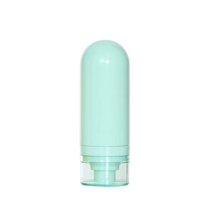 15/ 30/50 ml Botão invertido sem ar com design personalizável e bomba sem ar sem contacto para cuidados com a pele