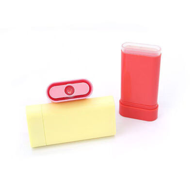 20g Capacidade Design de enchimento inferior de bastão de desodorante vazio com suporte de mola para recipiente de bálsamo de desodorante recarregável