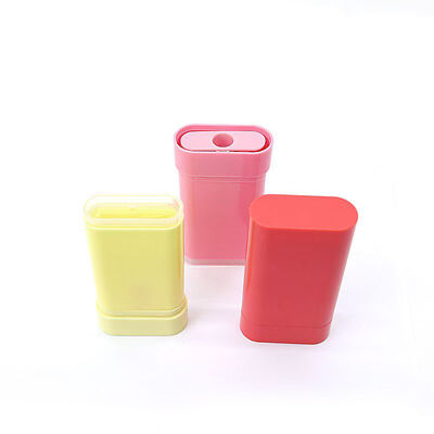 20g Capacidade Design de enchimento inferior de bastão de desodorante vazio com suporte de mola para recipiente de bálsamo de desodorante recarregável
