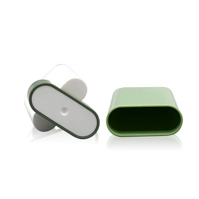 20g Capacidade Design de enchimento inferior de bastão de desodorante vazio com suporte de mola para recipiente de bálsamo de desodorante recarregável
