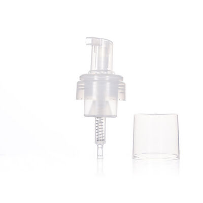 Dispensador de bomba de espuma de 40 mm/42 mm com corpo de plástico PP e mola de aço inoxidável SS304 para cosméticos