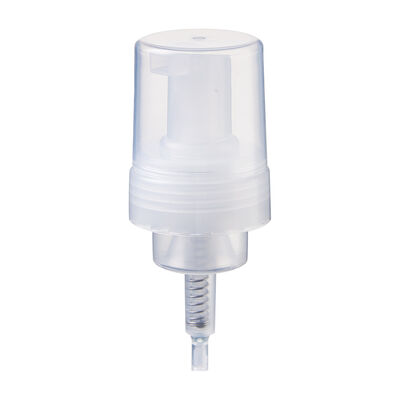Dispensador de bomba de espuma de 40 mm/42 mm com corpo de plástico PP e mola de aço inoxidável SS304 para cosméticos