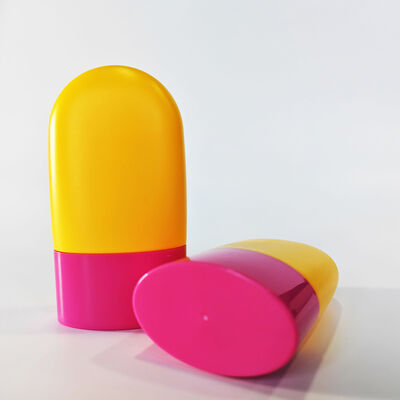 Garrafa de protetor solar de tampa de parafuso de 50 ml com design à prova de vazamento e opções personalizáveis para uso cosmético