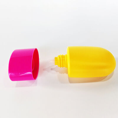 Garrafa de protetor solar de tampa de parafuso de 50 ml com design à prova de vazamento e opções personalizáveis para uso cosmético