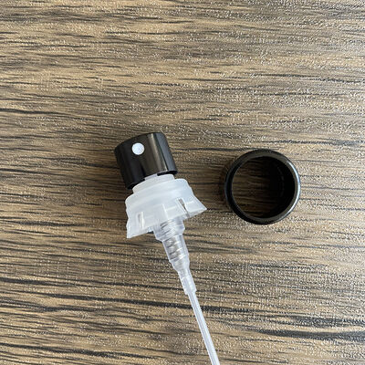 Pulverizador de névoa fina de alumínio-plástico de 15 mm de tamanho de pescoço com vedação anti-fuga para perfume