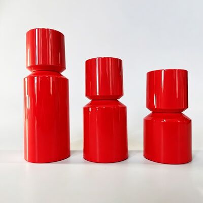 Frasco mal ventilado de plástico 30/50/80/100ml com design a vácuo sem contato para embalagens de grau cosmético premium