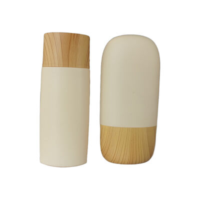 Garrafa de protetor solar à prova de vazamento de 50 ml com cores personalizáveis para viagens e uso cosmético