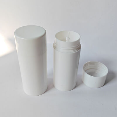 PP Material Empty Deodorant Stick com Design de Enchimento Bottom e tamanho aprovado pela TSA