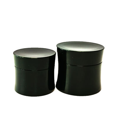 Grátis 15g 30g 50g frasco de creme de plástico de casca dupla com PP de qualidade alimentar para cuidados com a pele e cremes cosméticos