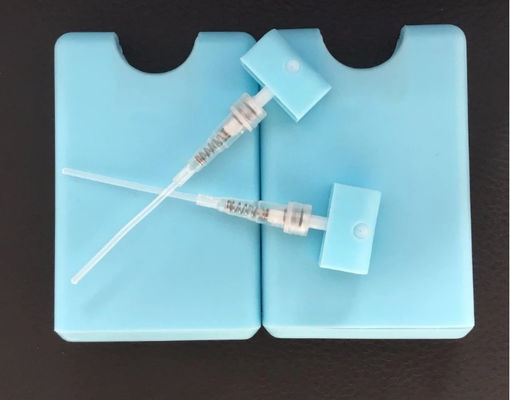 15ml 20ml Carteira de crédito portátil fina Spray Perfume garrafa Proof Leak Fine Mist Atomizer fácil para viagens uso diário