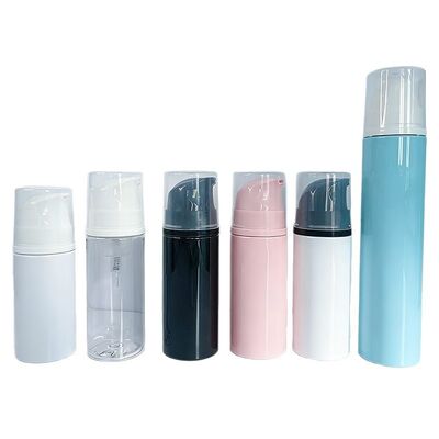 Garrafa de bomba de espuma PET PP por atacado 100ml 120ml 150ml com design à prova de vazamento para limpador facial e sabonete líquido