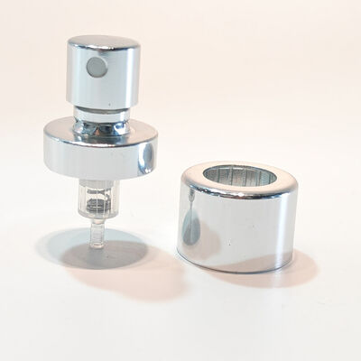 Bomba de perfume de metal luxuoso de 20 mm com tampa protetora