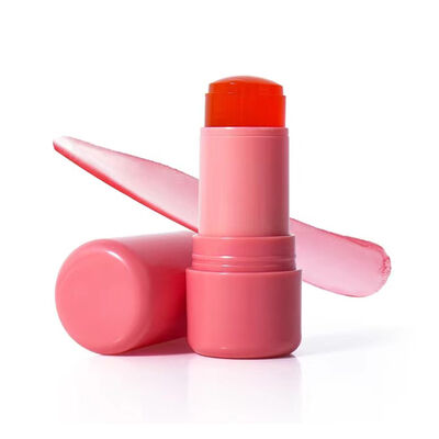 Design elegante 5 ml tubo de brilho labial com cores personalizadas para aplicação precisa