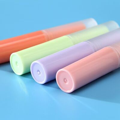 Por atacado 3G cilindro de plástico tubo lip stick embalagem vazia tubo fosco para o cuidado dos lábios bálsamo