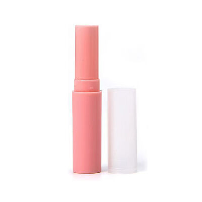 Por atacado 3G cilindro de plástico tubo lip stick embalagem vazia tubo fosco para o cuidado dos lábios bálsamo