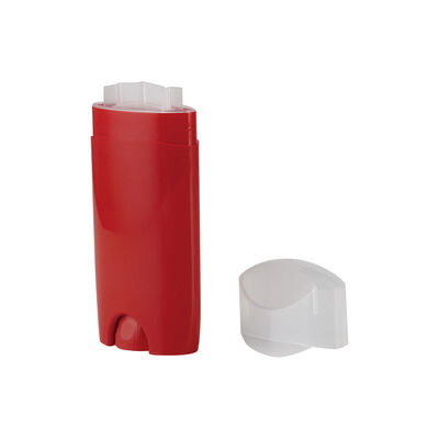 Embalagem Cosmética Vazia Atacado Cor Personalizada Tubo Desodorante Plástico PP 50ml 80ml com Impressão Silk Screen