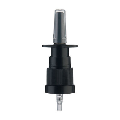 Frasco de Borrifador Nasal de Névoa Fina 18/410 20/410 28/410 com Tampa Cor Personalizada para Uso Cosmético e Farmacêutico