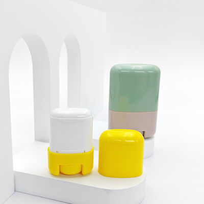 Container de desodorante recarregável com capacidade de 15/35/50/75g em cor personalizada e material plástico PP