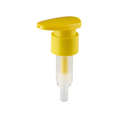 Cores personalizadas saia lisa-para-virar na bomba de loção de plástico e para-virar bomba de loção para embalagens cosméticas