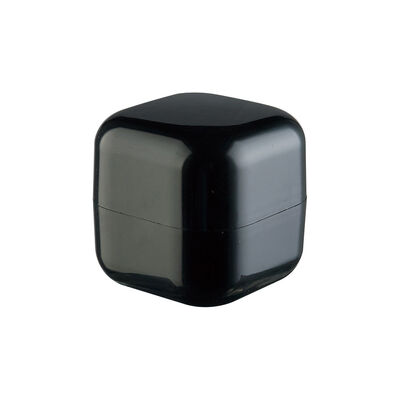 Aparência requintada 20g 30g 50g 100g ângulo quadrado frasco de creme de plástico com junta de puxar à mão usado para apoio de pacote de cuidados com a pele personalizado