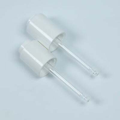Comum Usado 18mm 20mm 24mm Plastic Press Dropper com tubo de vidro personalizado